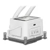Vandens aušintuvas ASUS MAX Gaming LC 360 ARGB LCD White Edition, 120 mm ventiliatoriai, palaiko AM4/AM5/LGA1700
