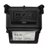 Skysčio aušintuvas ASUS MAX GAMING LC 360 ARGB LCD — 360 mm radiatorius, 120 mm ventiliatoriai, AM4/AM5/LGA1700, juodas