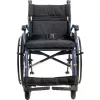 Neįgaliojo vežimėlis MDH NAVY1, lengvas aliuminis, sėdynė 43×42 cm, max apkrova 120 kg, sulankstomas, 14,4 kg