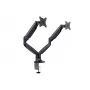 Multibrackets M Deskmount Gas Spring Dual Black – Dvigubas monitoriaus laikiklis su dujine spyruokle