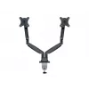 Multibrackets M Deskmount Gas Spring Dual Black – Dvigubas monitoriaus laikiklis su dujine spyruokle