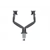 Multibrackets M Deskmount Gas Spring Dual Black – Dvigubas monitoriaus laikiklis su dujine spyruokle