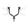 Multibrackets M Deskmount Gas Spring Dual Black – Dvigubas monitoriaus laikiklis su dujine spyruokle