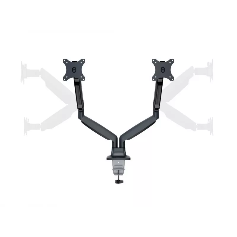 Multibrackets M Deskmount Gas Spring Dual Black – Dvigubas monitoriaus laikiklis su dujine spyruokle