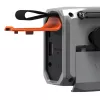Nešiojamas sukamasis radijas Marmitek RESQ 100 — DAB/DAB+/FM, 3 W, LCD, USB‑C, 3,5 mm lizdas, šviesiai pilka