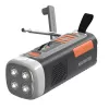 Marmitek RESQ 200 – Sukama radijo imtuvas, Nešiojamas, Analoginis ir skaitmeninis, DAB, DAB+, FM, 87.5 - 108 MHz, 170 - 240 MHz, 3 W