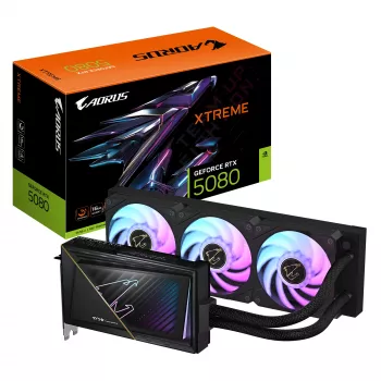 GIGABYTE AORUS GeForce RTX 5080 XTREME WATERFORCE 16GB GDDR7 vaizdo plokštė