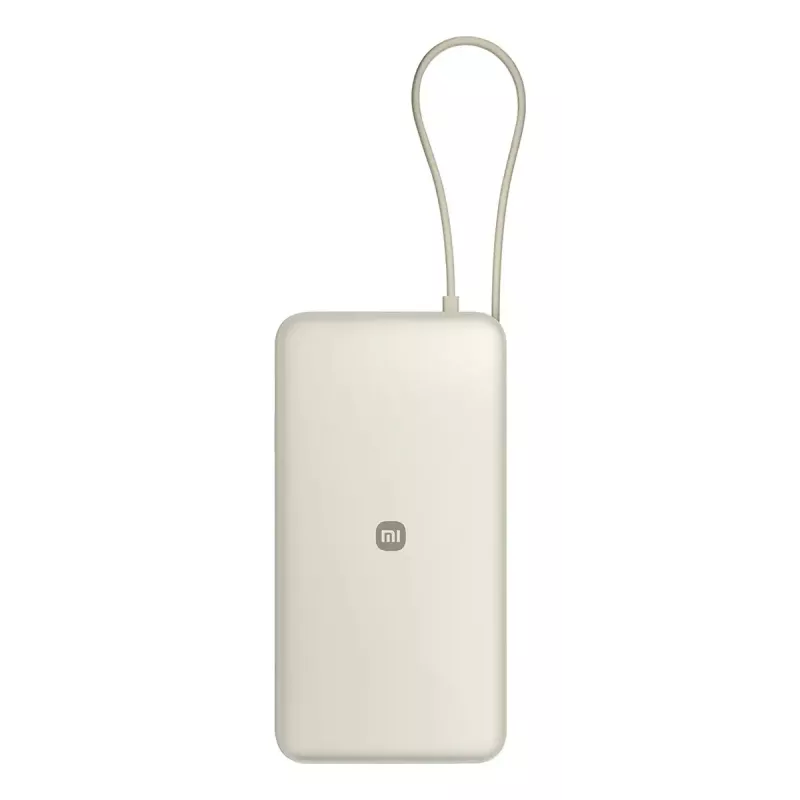 Nešiojamas Power Bank Xiaomi 67W 20000 mAh Li-Ion, 11,1V, USB-A + USB-C, Smėlio spalvos