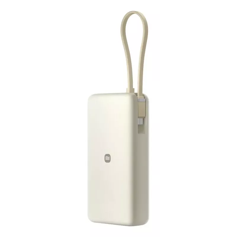 Nešiojamas Power Bank Xiaomi 67W 20000 mAh Li-Ion, 11,1V, USB-A + USB-C, Smėlio spalvos