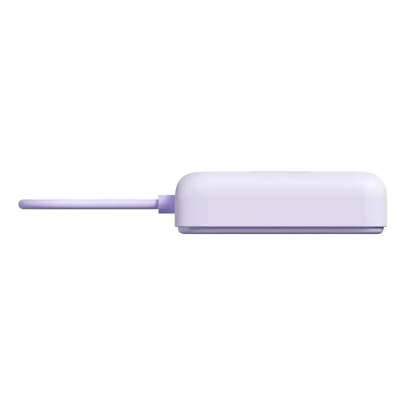 Power bank Xiaomi BHR08PAGL 5900 mAh Li‑Ion su belaidžiu įkrovimu, 1x USB‑C, Violetinė