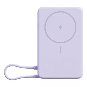 Išorinė baterija Xiaomi Power Bank 33W Magnetic 10000mAh, violetinė (BHR08PAGL)