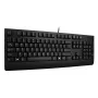 Lenovo Preferred Pro II USB laidinė pilno dydžio klaviatūra, US English išdėstymas, juoda, 104 klavišai, guminiai kupoliniai jungikliai, 2 m laidas