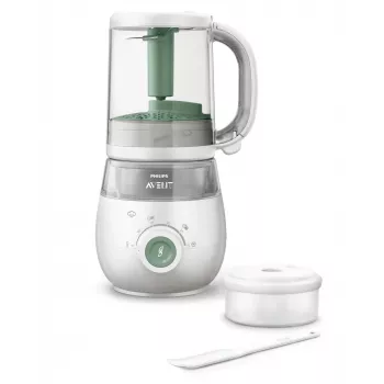 Philips AVENT Premium SCF885 4-in-1 garintuvas ir trintuvas, 0,24 L, 1 L, žalia, balta