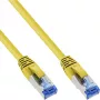 InLine B-76814Y Cat6A S/FTP (PiMF) be halogeninis komutacinis kabelis, 1,5 m, geltonas, 50 vnt. paketas