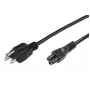 Microconnect PE110818 maitinimo laidas 1,8 m, C5 jungtis, juodas