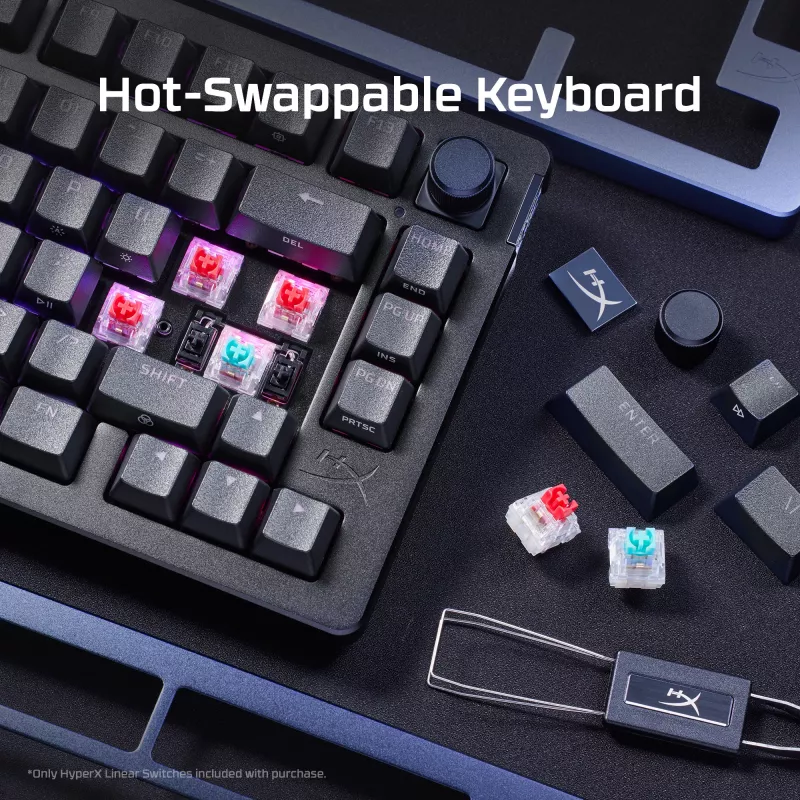HyperX Alloy Rise – žaidimų klaviatūra