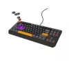 GENESIS Thor 230 TKL klaviatūra žaidimams USB + RF belaidis + Bluetooth QWERTY juoda, pilka, oranžinė