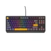 GENESIS Thor 230 TKL klaviatūra žaidimams USB + RF belaidis + Bluetooth QWERTY juoda, pilka, oranžinė
