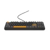 GENESIS Thor 230 TKL klaviatūra žaidimams USB + RF belaidis + Bluetooth QWERTY juoda, pilka, oranžinė