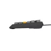 GENESIS Thor 230 TKL klaviatūra žaidimams USB + RF belaidis + Bluetooth QWERTY juoda, pilka, oranžinė