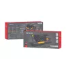 GENESIS Thor 230 TKL klaviatūra žaidimams USB + RF belaidis + Bluetooth QWERTY juoda, pilka, oranžinė