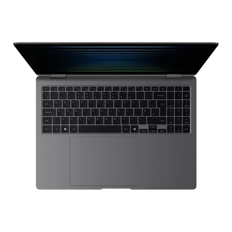 Konvertuojamas ultrabookas Samsung NP960QHAA-EXP 16 colių Intel Core Ultra 5 16 GB RAM 512 GB SSD Windows 11