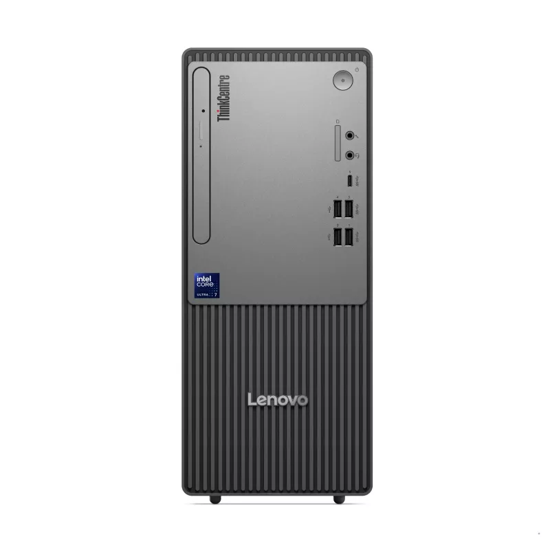 Stalinis kompiuteris Lenovo ThinkCentre neo 50t Gen 6 Intel Core Ultra 5 225, 16 GB DDR5, 512 GB SSD, Windows 11 Pro, Tower, Juodas