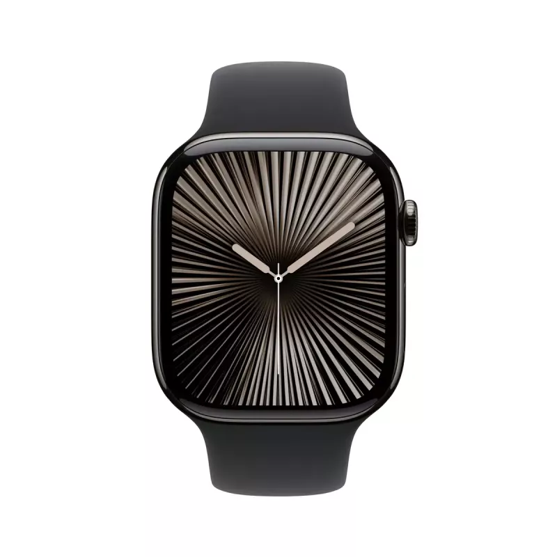 Išmanusis laikrodis Apple Watch Series 10 GPS + Cellular 46 mm Slate Titanium korpusas juodas