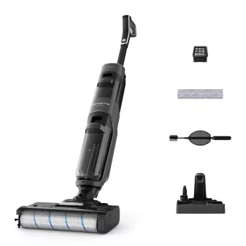 Belaidis siurblys Rowenta X-Clean 4 GZ5035WO – sausam ir šlapiam valymui, 200 W, be maišelio, putų/vandens filtras, Li-Ion baterija