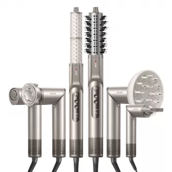 Dreame Dazzle plaukų džiovintuvas 1400 W – 110000 RPM, 3 temperatūros lygiai, max 90°C, auksinis