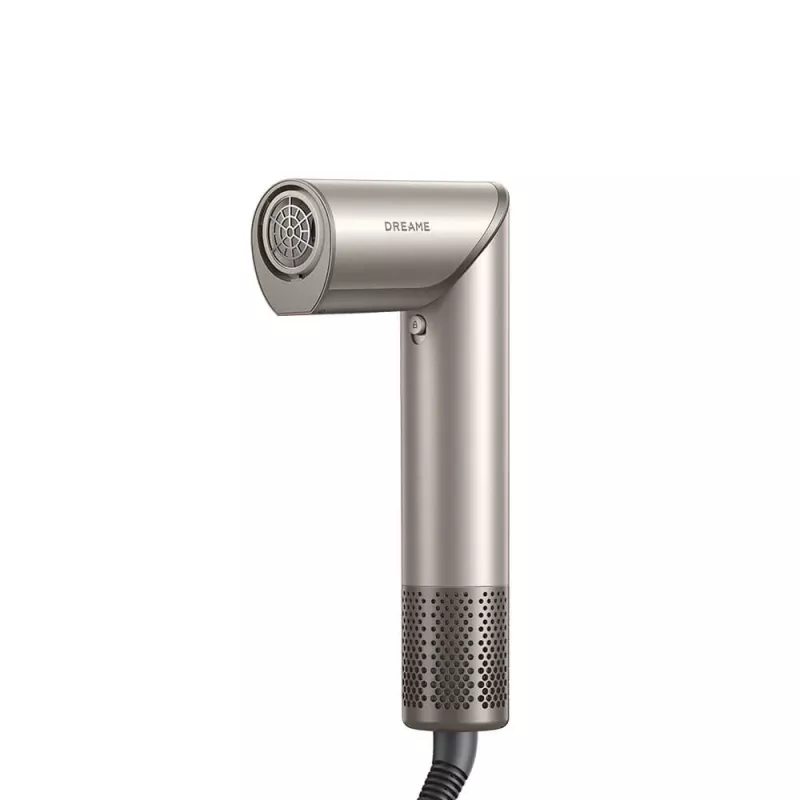 Dreame Dazzle plaukų džiovintuvas 1400 W – 110000 RPM, 3 temperatūros lygiai, max 90°C, auksinis