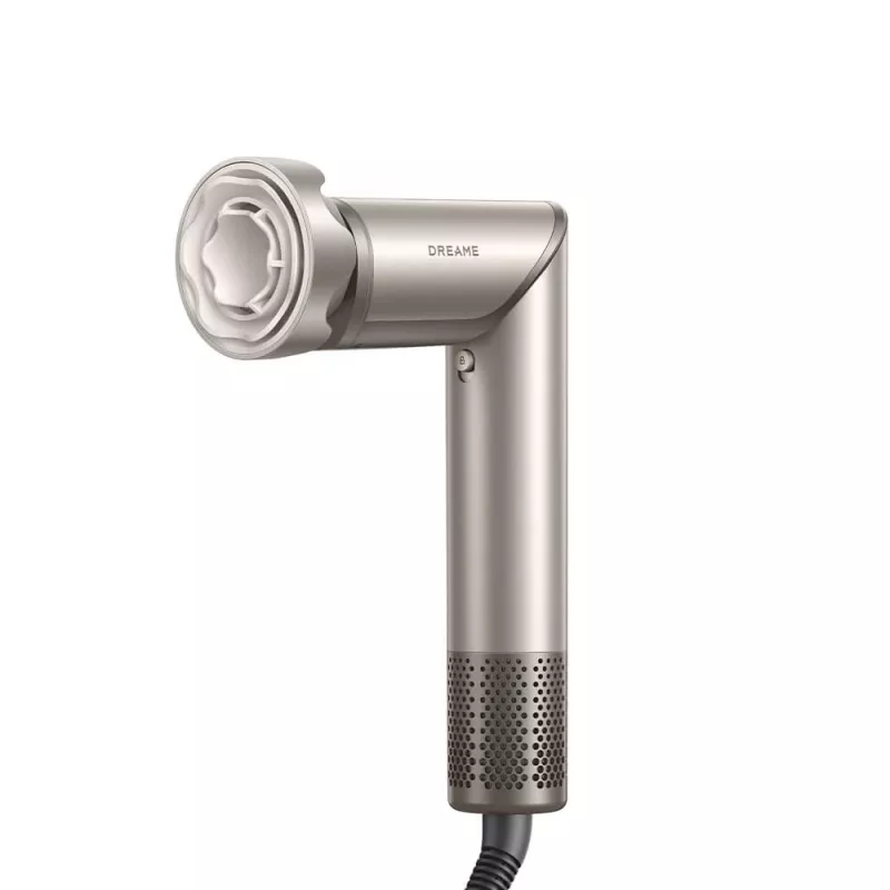 Dreame Dazzle plaukų džiovintuvas 1400 W – 110000 RPM, 3 temperatūros lygiai, max 90°C, auksinis