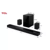 TCL Q Q85H Class 7.1.4 kanalų garso juosta su Dolby Atmos, belaidžiu žemų dažnių garsiakalbiu ir belaidžiais aplinkos garsiakalbiais