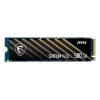 SSD M.2 NVMe MSI Spatium M450 500GB PCIe 4.0, 3D NAND, Skaitymas 3600 MB/s, Rašymas 2300 MB/s