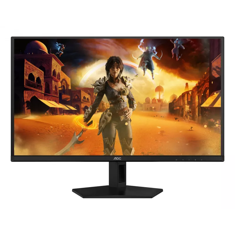 AOC G4 Q27G41ZDF kompiuterio monitorius 67,3 cm (26,5 colio) 2560 x 1440 pikselių Quad HD QD-OLED juodas, raudonas