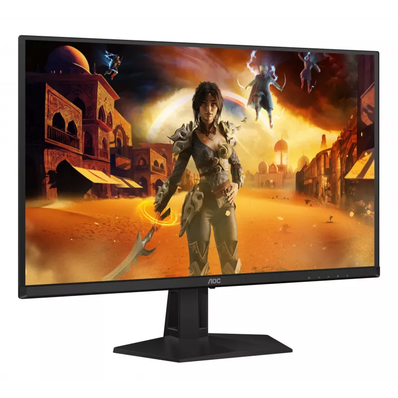 AOC G4 Q27G41ZDF kompiuterio monitorius 67,3 cm (26,5 colio) 2560 x 1440 pikselių Quad HD QD-OLED juodas, raudonas