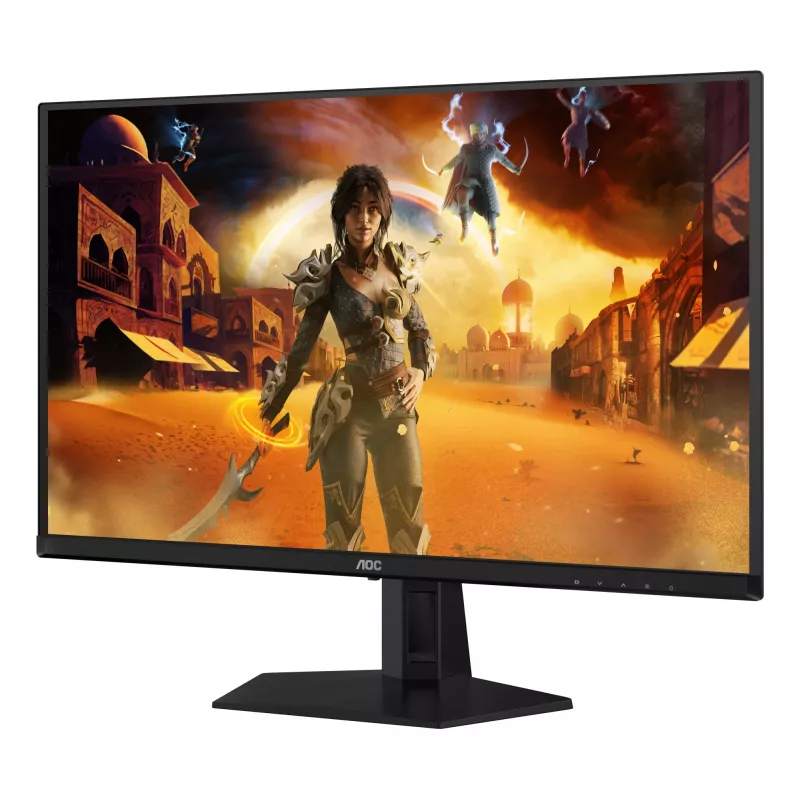 AOC G4 Q27G41ZDF kompiuterio monitorius 67,3 cm (26,5 colio) 2560 x 1440 pikselių Quad HD QD-OLED juodas, raudonas