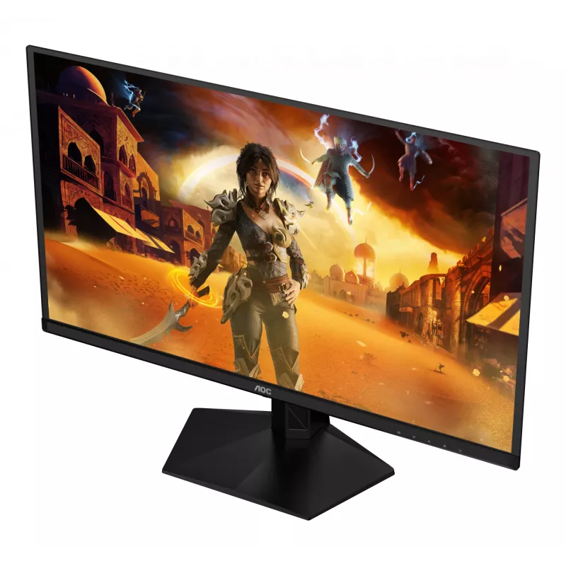 AOC G4 Q27G41ZDF kompiuterio monitorius 67,3 cm (26,5 colio) 2560 x 1440 pikselių Quad HD QD-OLED juodas, raudonas
