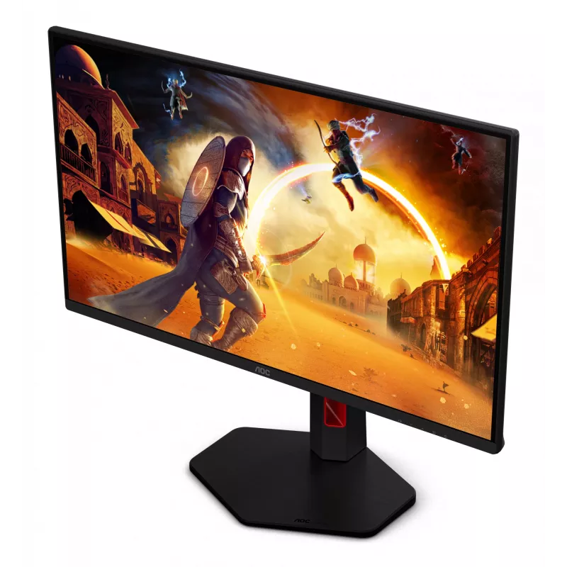 AOC G4 25G4KUR monitorius 62,2 cm (24,5 col.) 1920 x 1080 pikselių Full HD LED juodas, raudonas