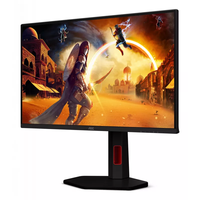 AOC G4 25G4KUR monitorius 62,2 cm (24,5 col.) 1920 x 1080 pikselių Full HD LED juodas, raudonas