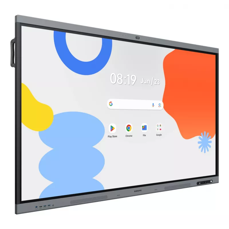 Samsung LH75WAFPLGC interaktyvi lenta 190,5 cm (75 colių) 3840 x 2160 pikselių Liečiamas ekranas Juoda, Pilka