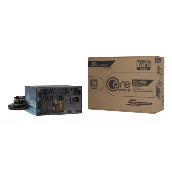 Maitinimo blokas Seasonic CORE BC-850 ATX 3.1 850 W, 20+4 pin ATX, 80 PLUS Bronze, juodas