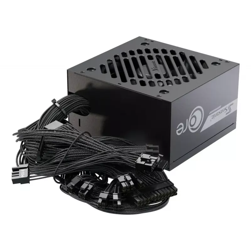 Maitinimo blokas Seasonic CORE BC-650 650W ATX 20+4 pin, 80 PLUS Bronze, juodas, 120 mm ventiliatorius