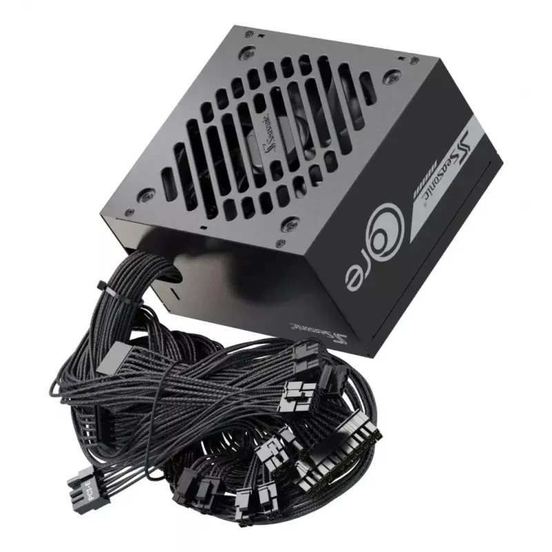 Maitinimo blokas Seasonic CORE BC-650 650W ATX 20+4 pin, 80 PLUS Bronze, juodas, 120 mm ventiliatorius