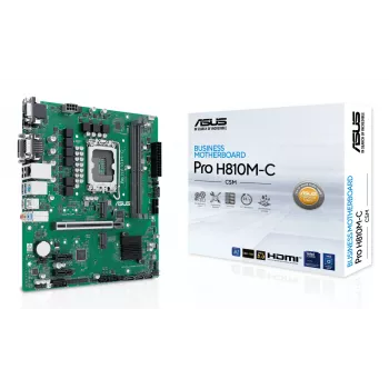 ASUS PRO H810M-C-CSM Intel H810 LGA 1851 (Socket V1) micro ATX pagrindinė plokštė
