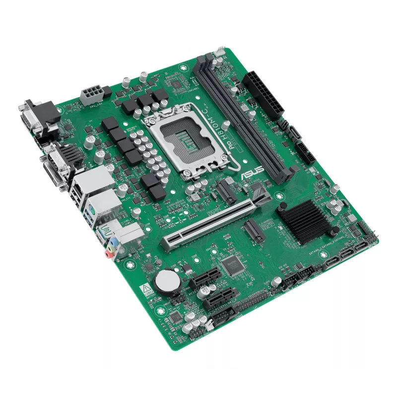 ASUS PRO H810M-C-CSM Intel H810 LGA 1851 (Socket V1) micro ATX pagrindinė plokštė