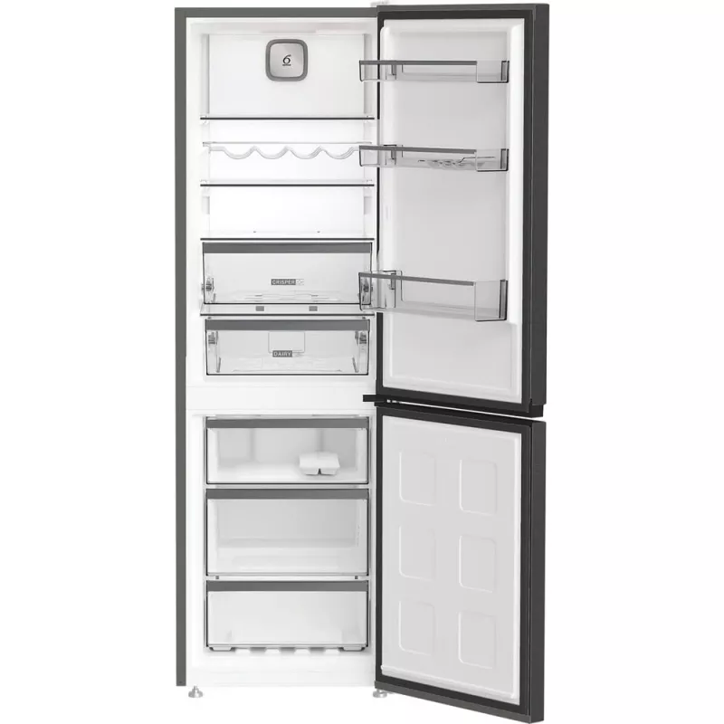 Whirlpool WHK 26362 XBR4E Laisvai pastatomas šaldytuvas su šaldikliu 316 L, juodas
