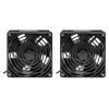 Intellinet 2 ventiliatorių vėdinimo blokas 19 colių sieninėms spintoms, montuojamas ant stogo, 1,8 m maitinimo laidas su EU CEE 7/7 kištuku, formatas 120 x 120 mm, įžeminimo rinkinys, juodas