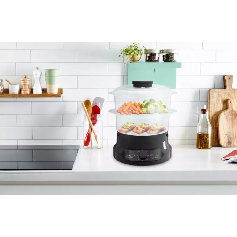 Tefal Minicompact VC139810 garintuvas su 2 krepšiais, 6 L, 800 W, juodas