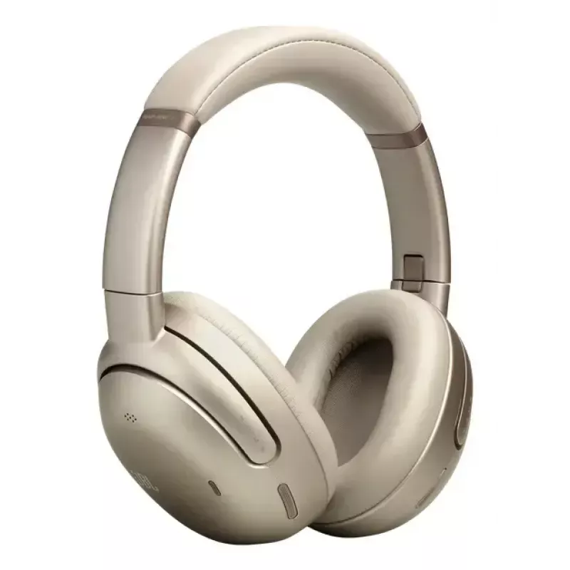 Ausinės JBL Tour One M3 belaidžiai ir laidiniai ausinių rinkinys skambučiams/muzikai USB Type-C Bluetooth latte spalva